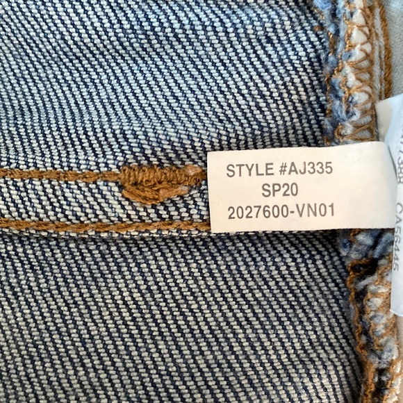 Madewell Tall Slim Demi-Boot Jeans in Sundale Wash size 24 tall - Picture 12 of 16